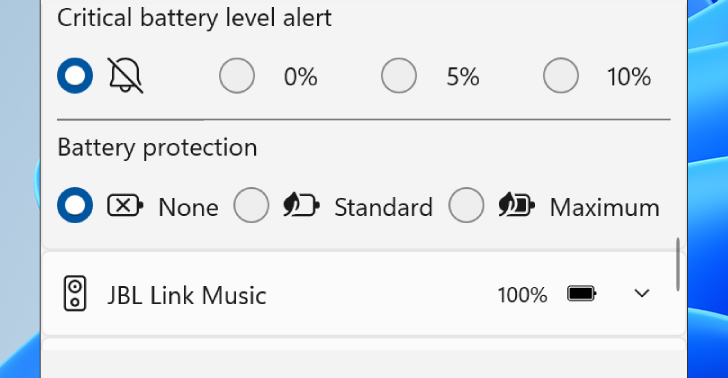Bluetooth Battery Level Pro Battery Protection