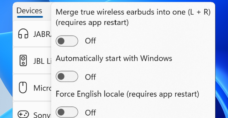 Bluetooth Battery Level Pro Merge TWS Earbuds Customization