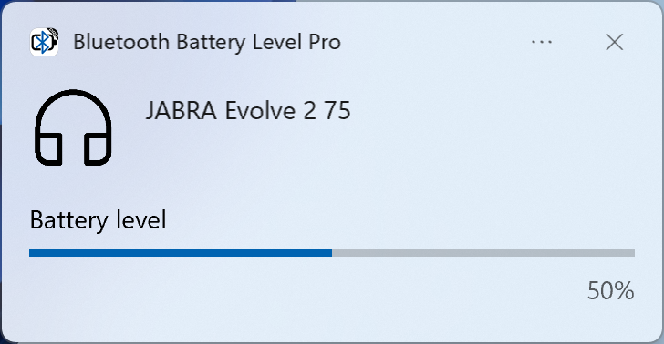 Bluetooth Battery Level Pro Notification