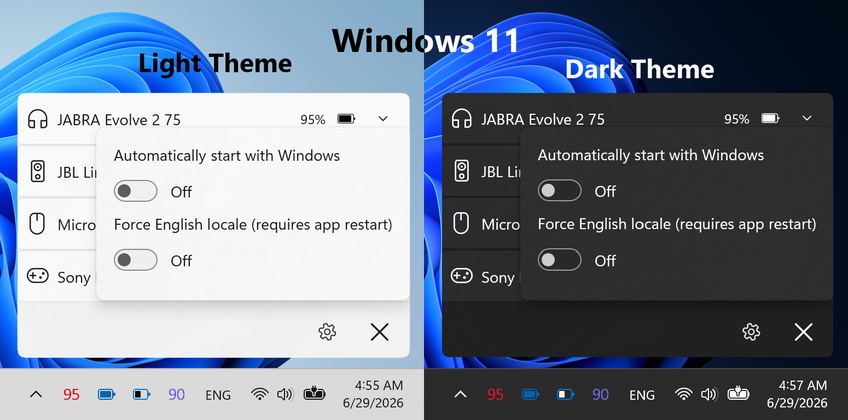Bluetooth Battery Level On Windows 11 - Settings