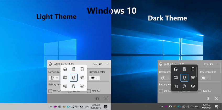 Bluetooth Battery Level On Windows 10 - Device icon customization