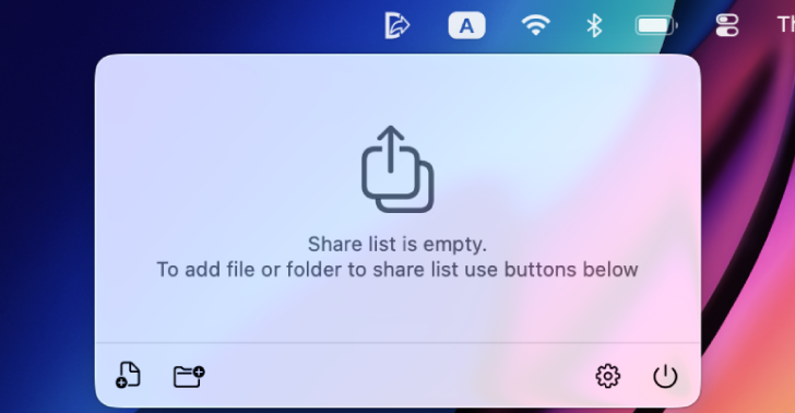 Direct Share Under Your Control