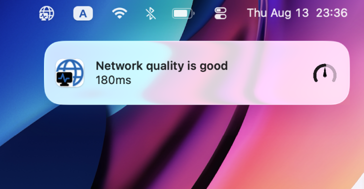 Network Quality Monitor Network Quality Notification